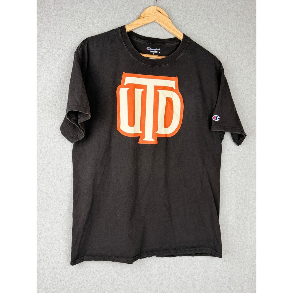 Champion UTD  Graphic T-Shirt Mens Large Black L (read desc)